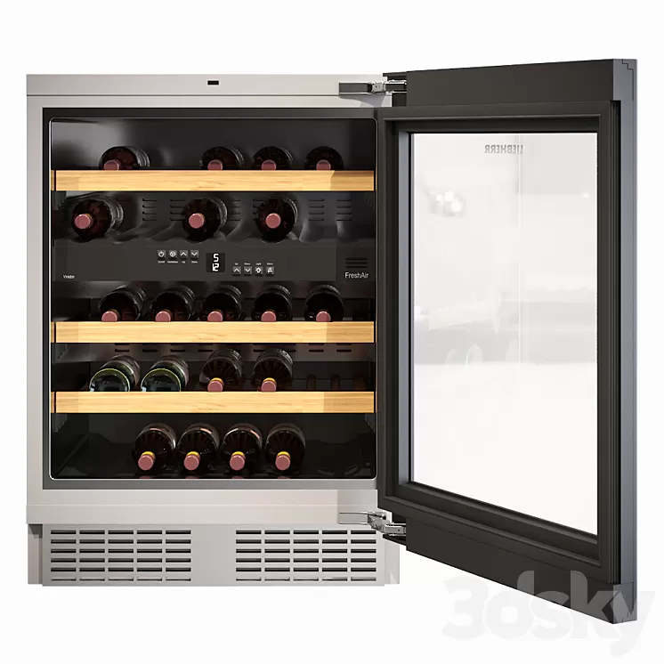Liebherr wine fridge WUgb 3400 3D Model