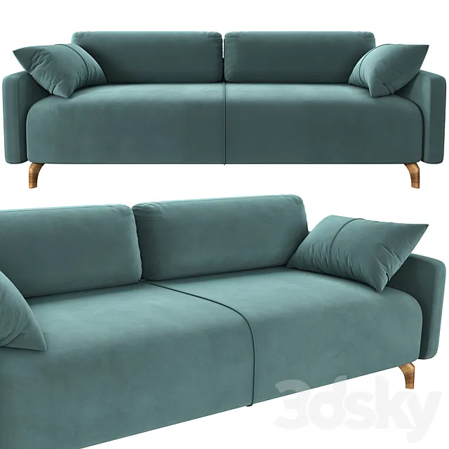 Lieri sofa Barhat Mint 3D Model