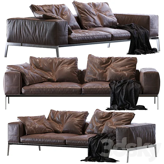 Lifesteel Flexform Sofa 3DModel