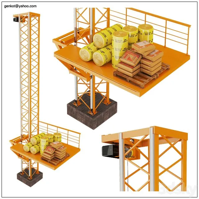 Lift 3D Model