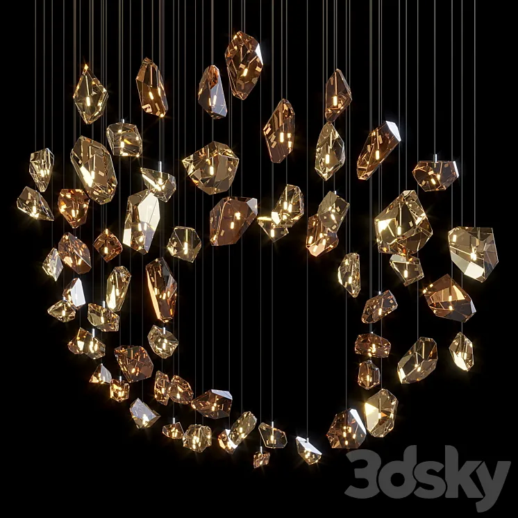 Light composition Vargov® Design - LC0302 3D Model Free