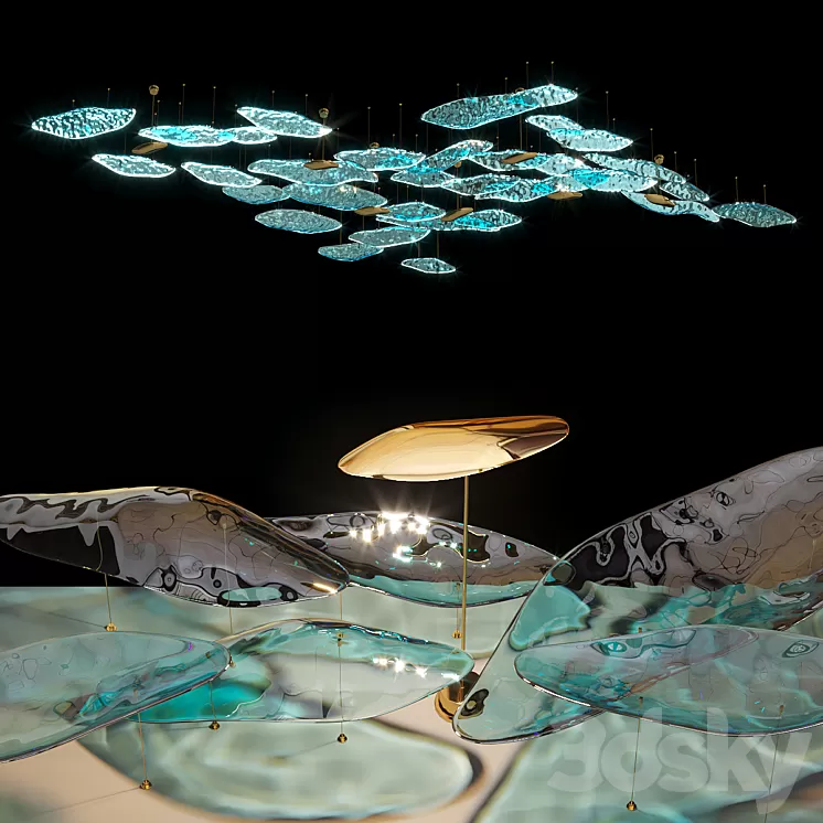 Light composition Vargov Design – Maldives 3D Model