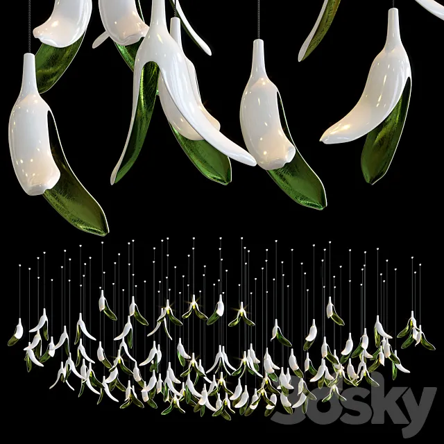 Light composition Vargov Design - Tropical 3DModel