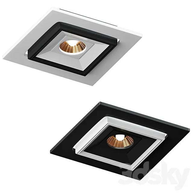 Light LED Spotlights No. 17 3DModel