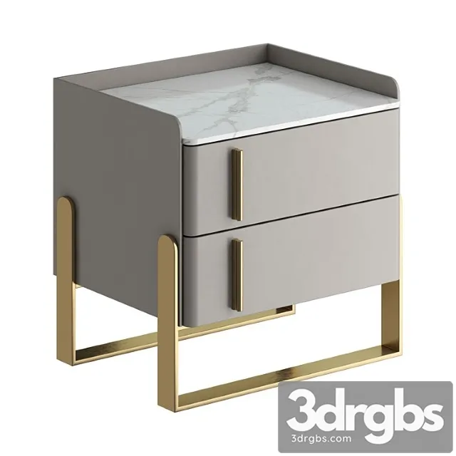 Light luxury bedside table 8