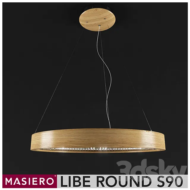 Light Masiero_libe_round 3D Model
