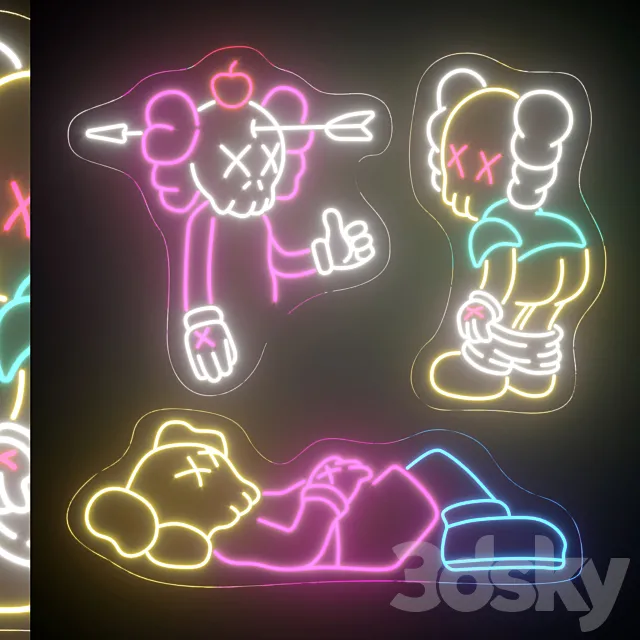 Light modules Set 201 Neon Free Download