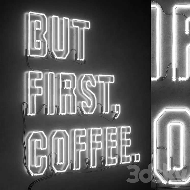 Light modules. Set 36. Neon 3D Model
