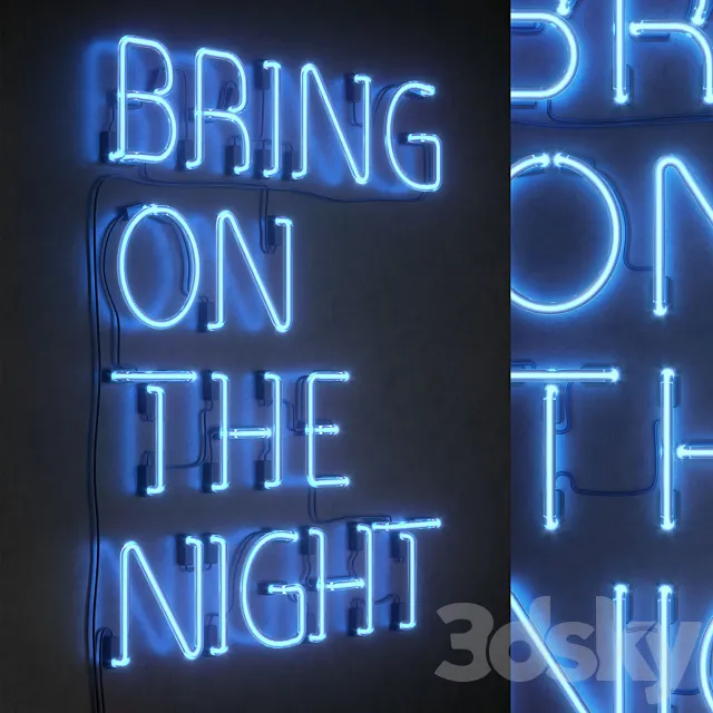 Light modules. Set 41. Neon Free Download