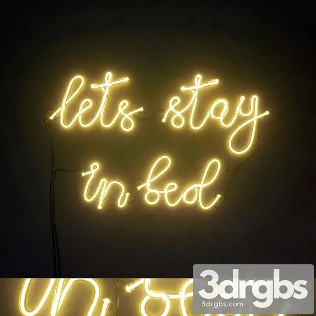 Light Modules Set 94 Neon 3D Model Free