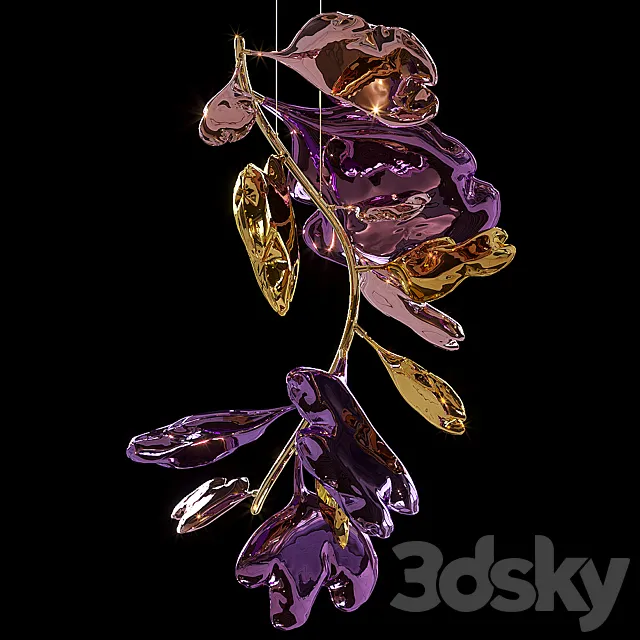 Light Sculpture Dominick Leuci 3D Model