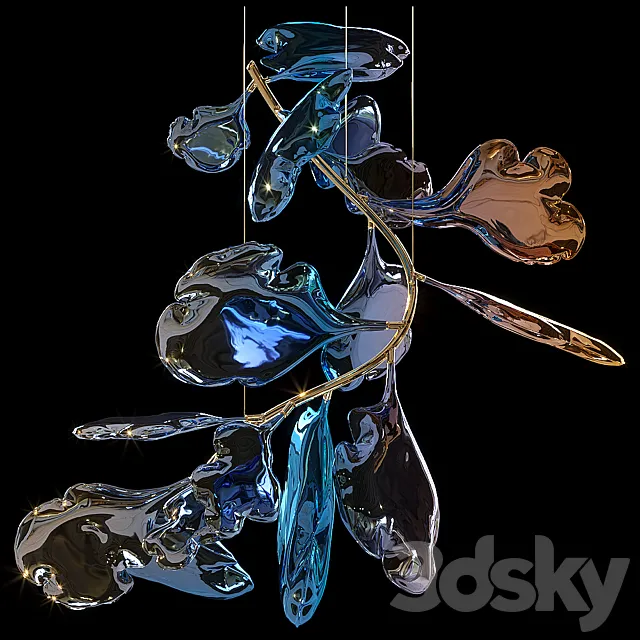 Light Sculpture Dominick Leuci 3D Model
