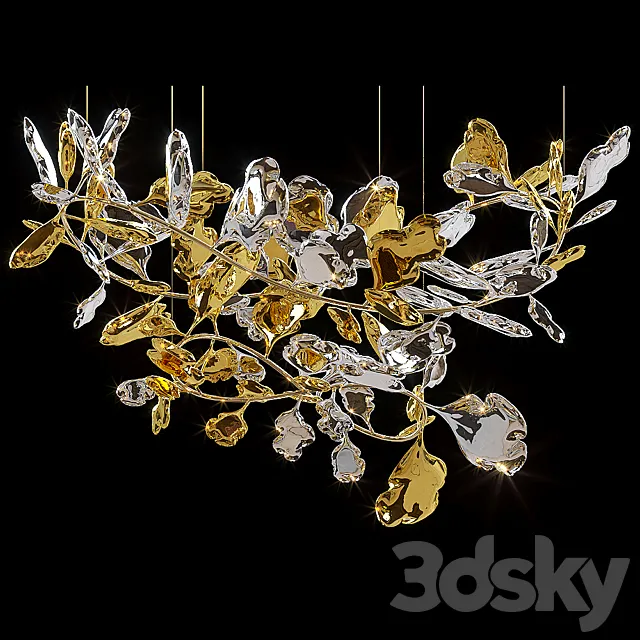 Light Sculpture Dominick Leuci 3D Model