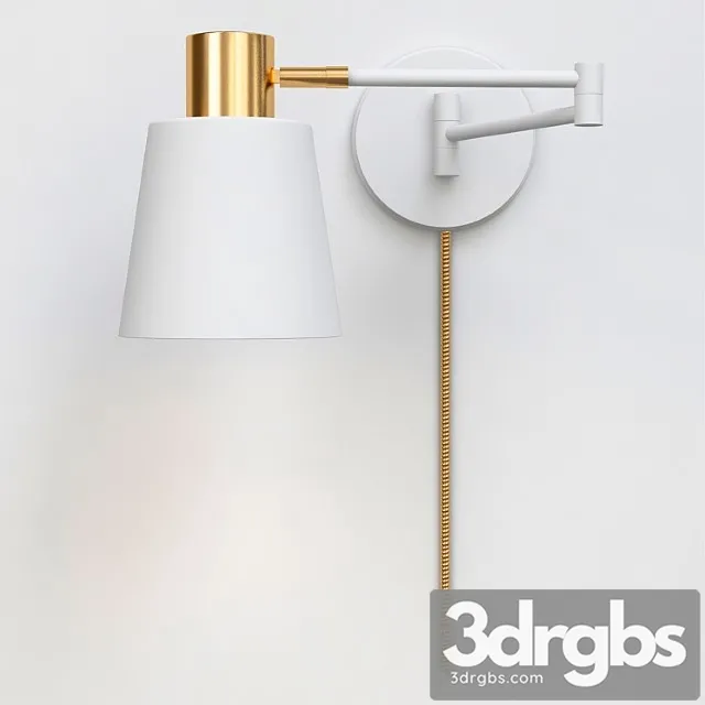Light society alexi plug-in wall sconce 3D Model Free