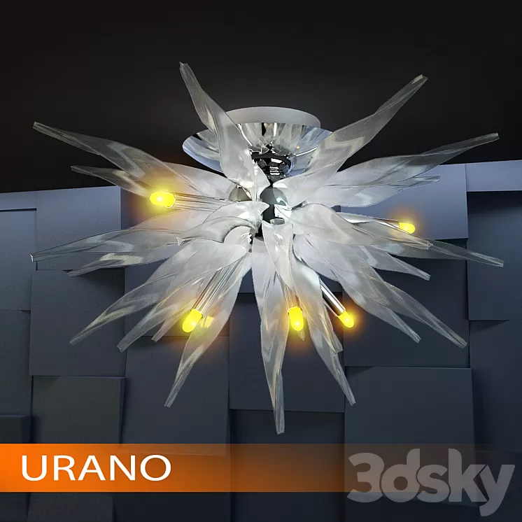 Light Urano Illuminazione 3D Model