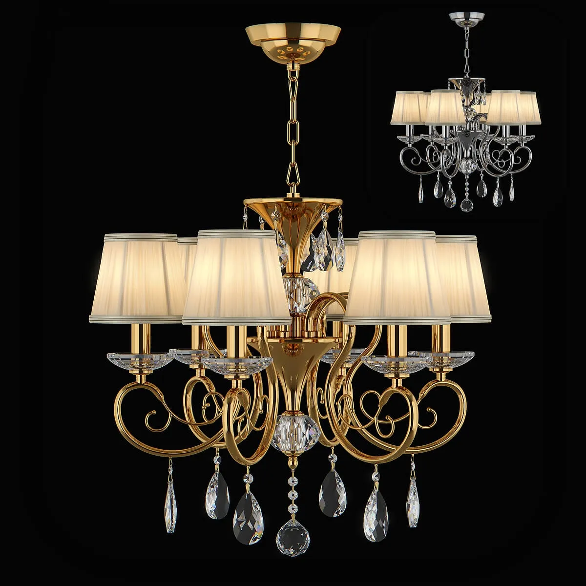 lighting - 69306x Ricerco Osgona ceiling lamp 3D Model