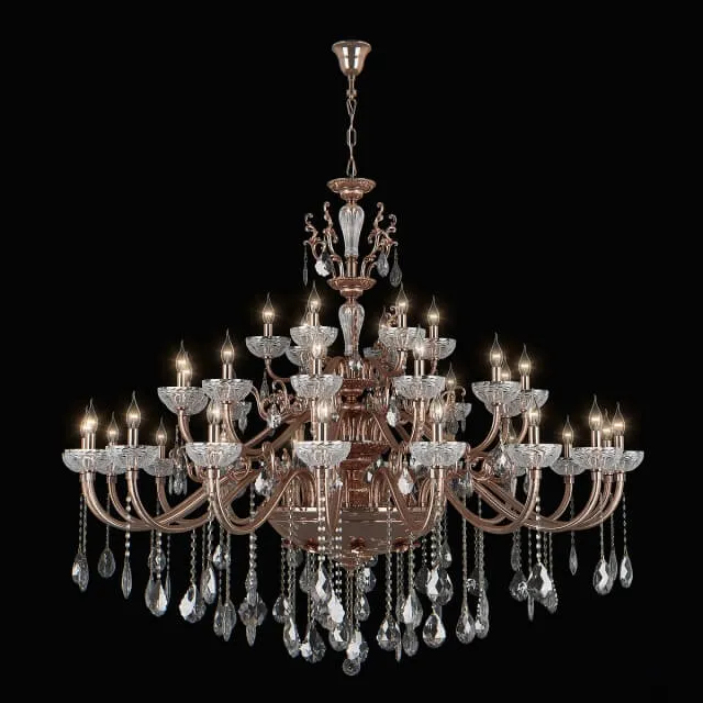 lighting - 719368 Artifici Osgona luxurious chandelier 3D Model