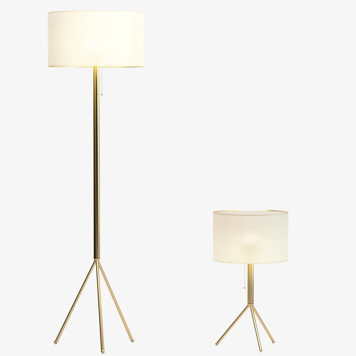 lighting - Adesso Tempo Floor and Table Lamp 3D Model