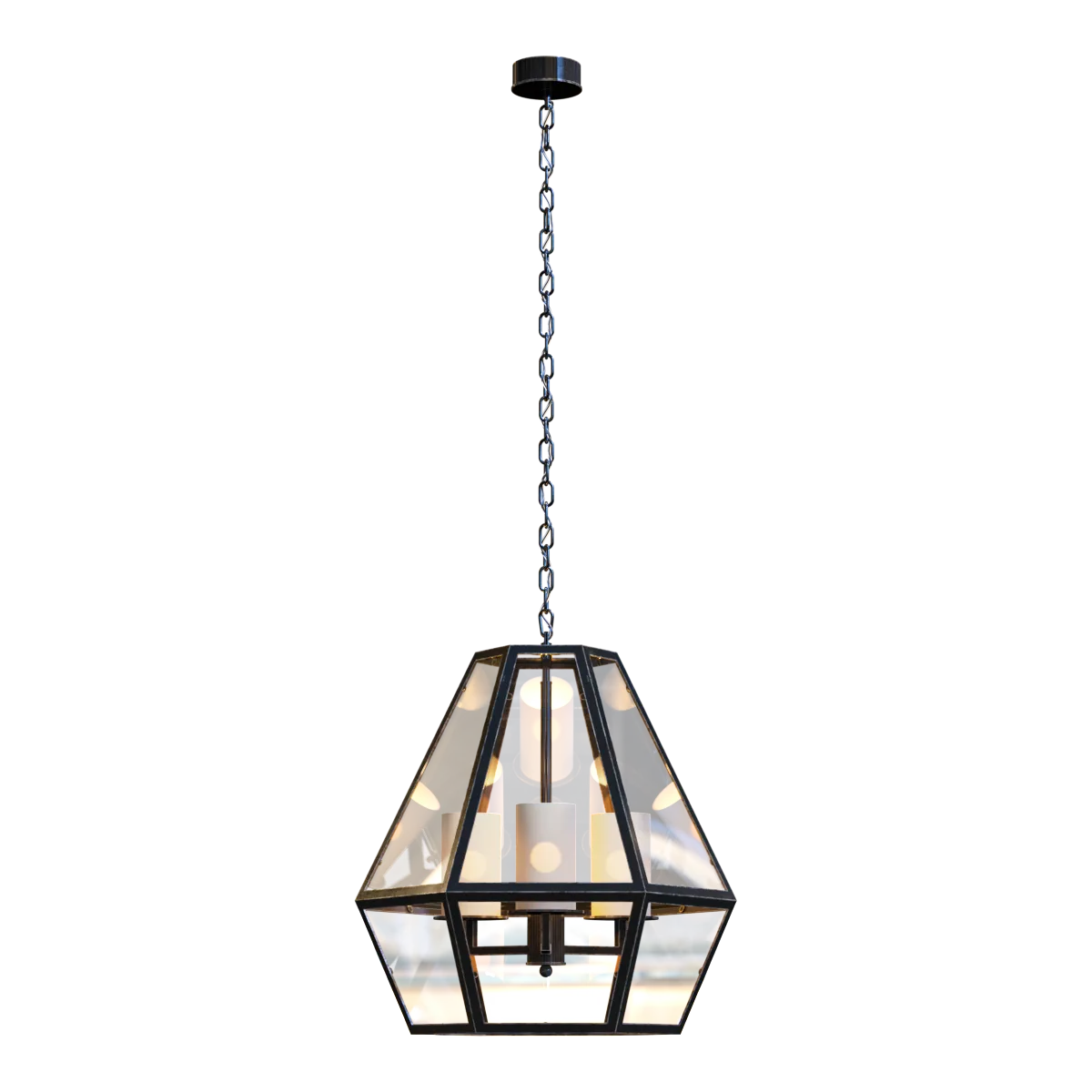 lighting - Arn chandelier CH101-3-ABG 3D Model