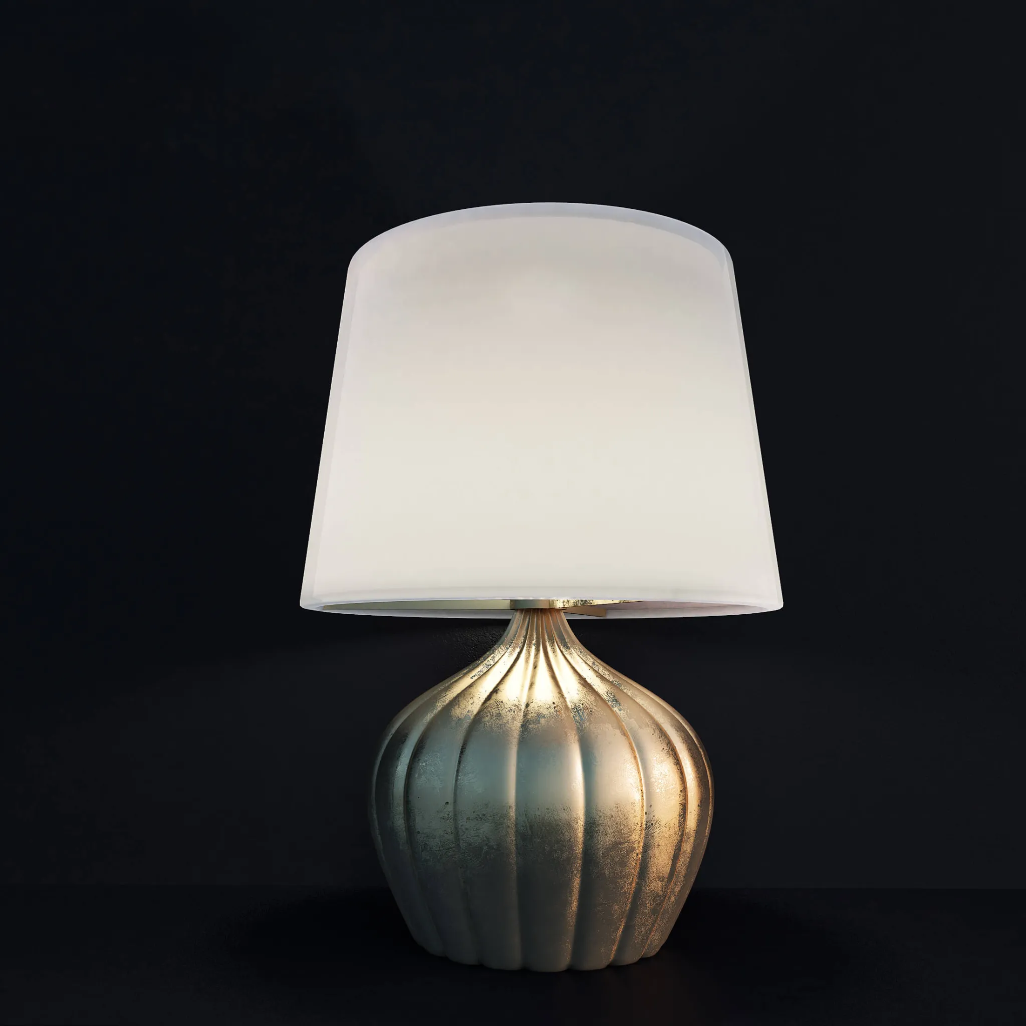 lighting - Arteriors Genova table lamp 01 3D Model