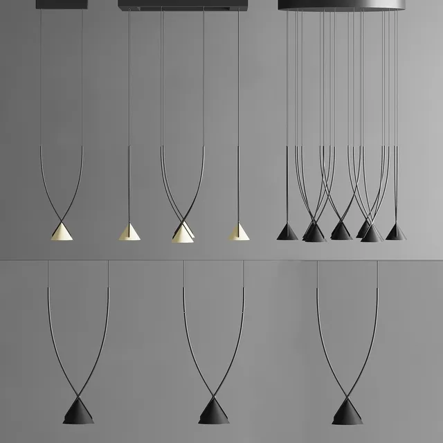 lighting - axolight jewel ceiling lamp 3D Model