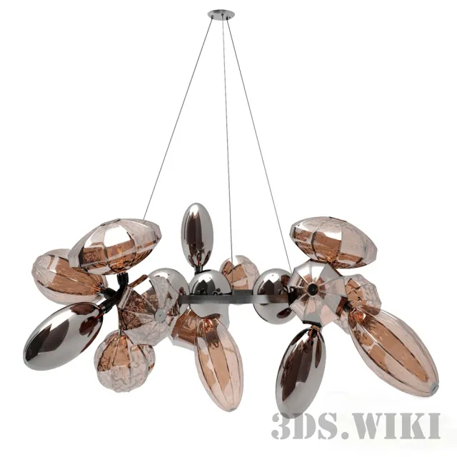 lighting - Beautiful ceiling light 3D Model