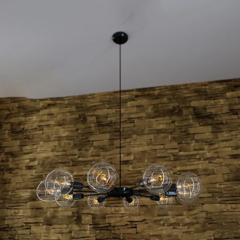 lighting - Beautiful evening chandelier 3D Model