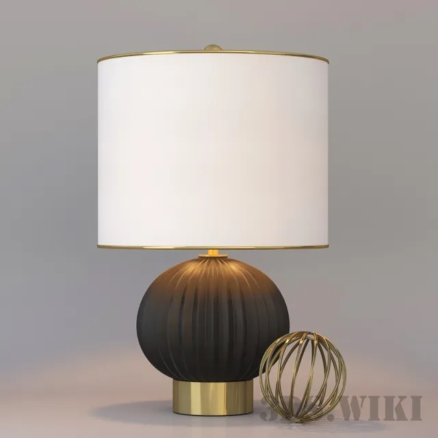 lighting - Beautiful Table Lamp 3D Model
