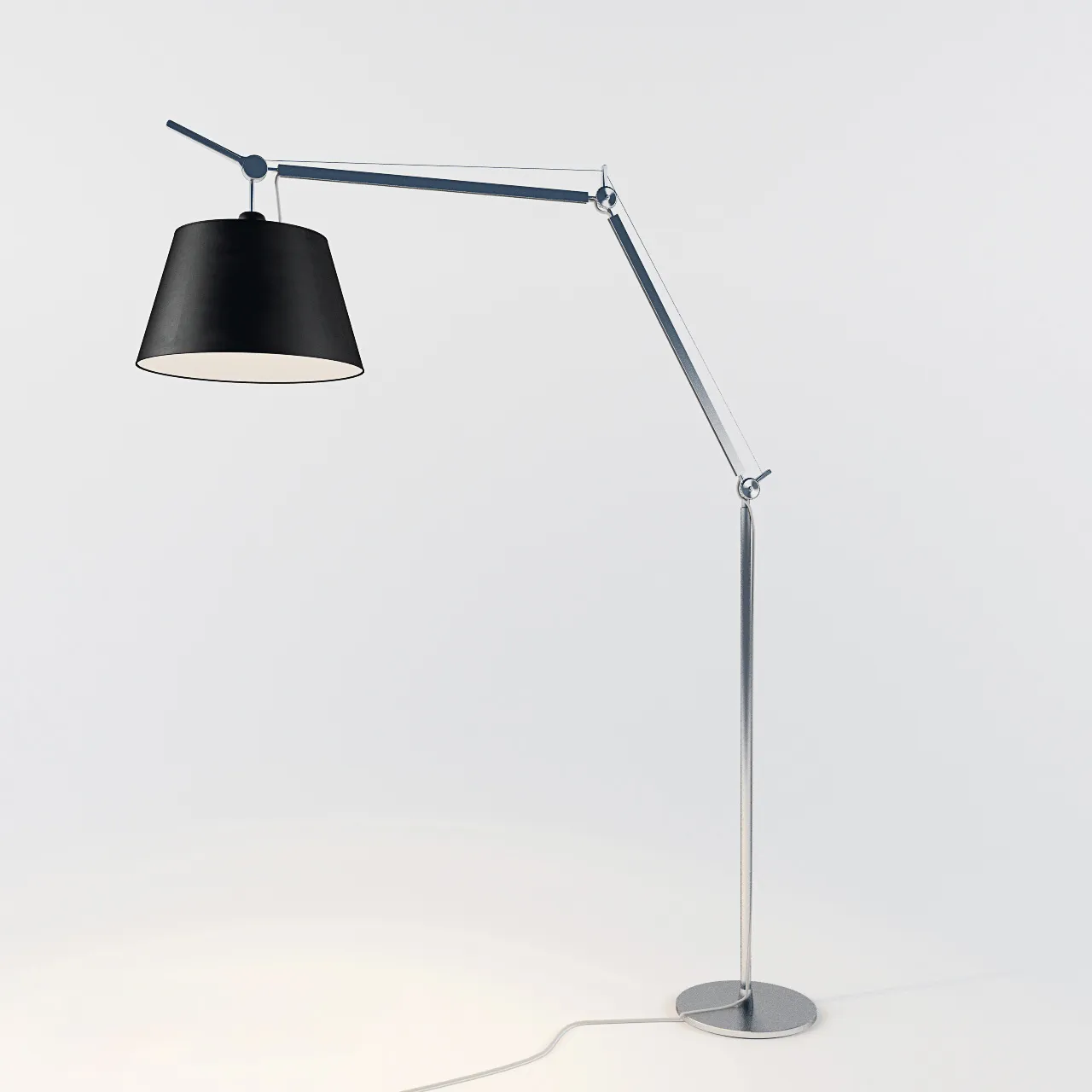 lighting - Black table lamp TOLOMEO MEGA 3D Model