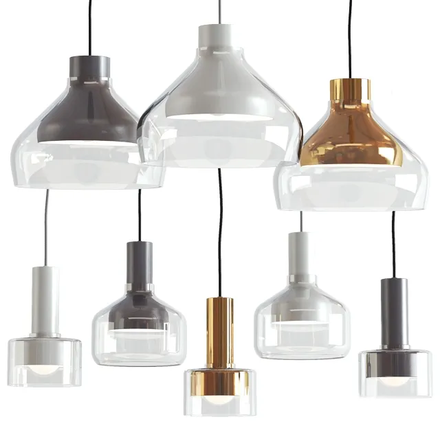 lighting - Blu Dot  Trace Pendant light 3D Model