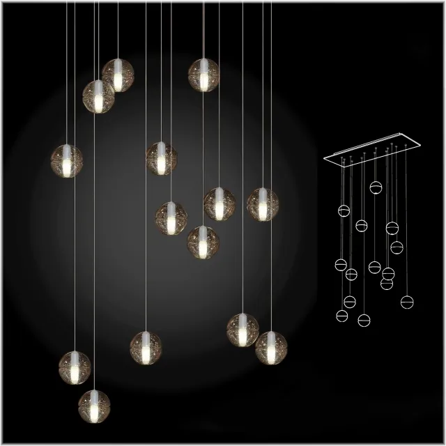 lighting - Bocci Pendant  light 3D Model