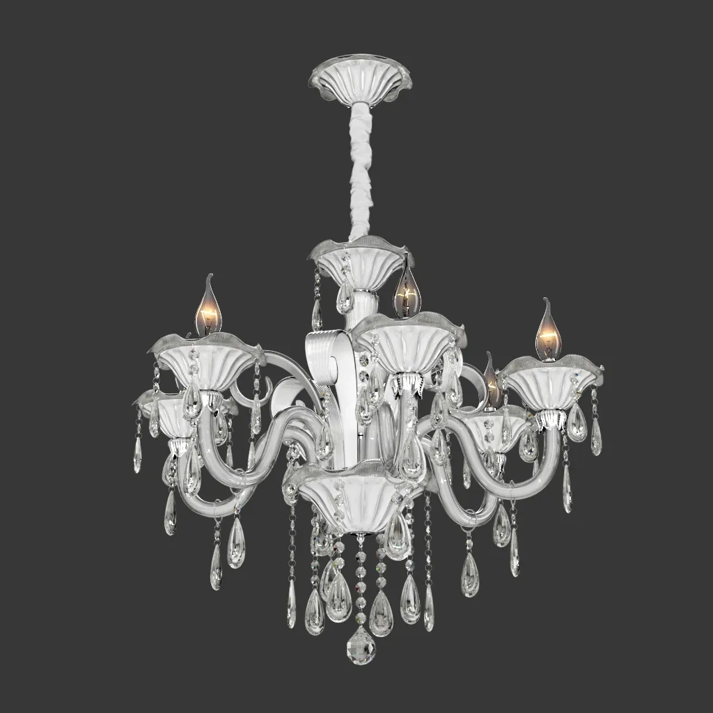 lighting - Bogate's 1256 Strotskis crystal Chandelier 3D Model