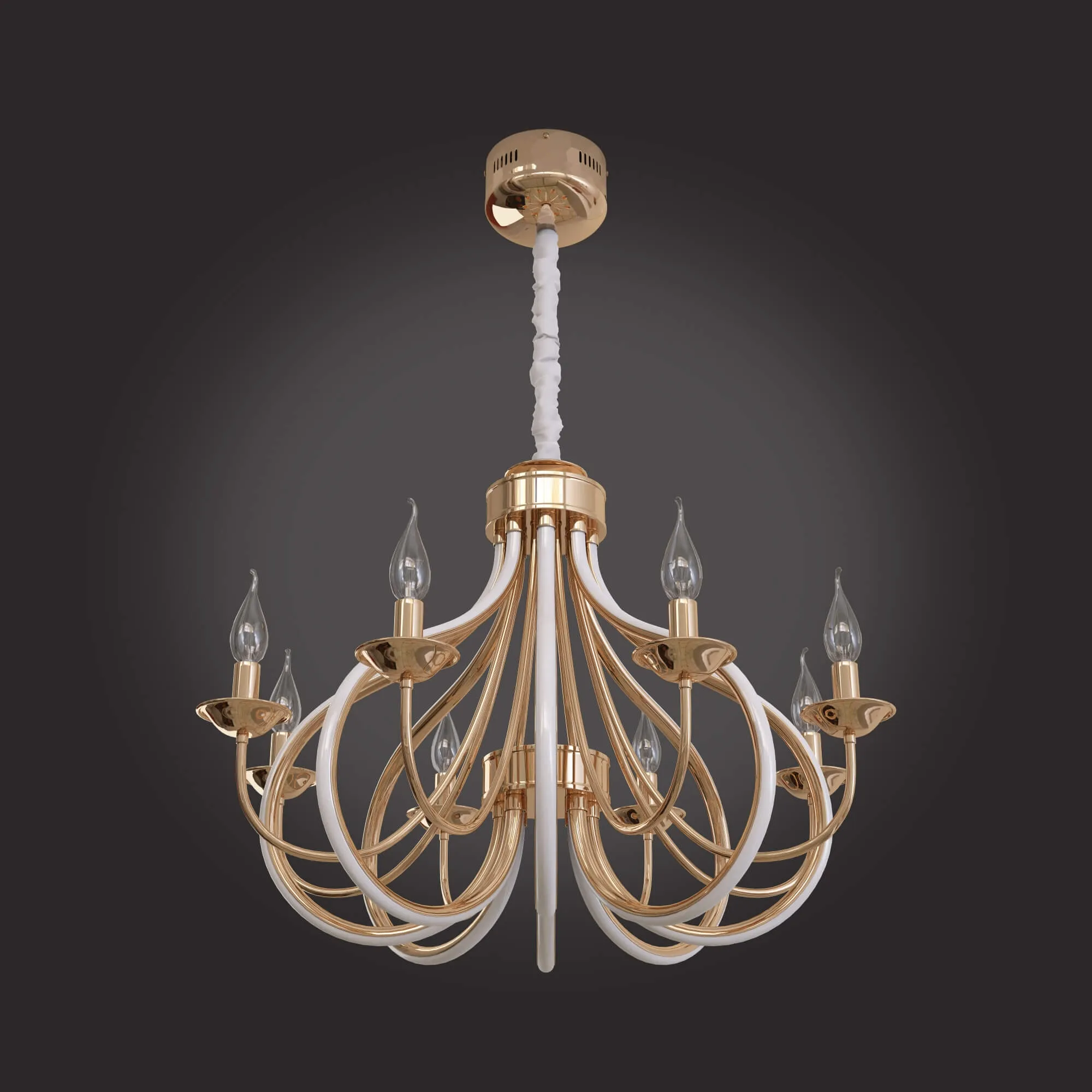 lighting - Bogate's 4208 Ariel LED Chandelier 3D Model