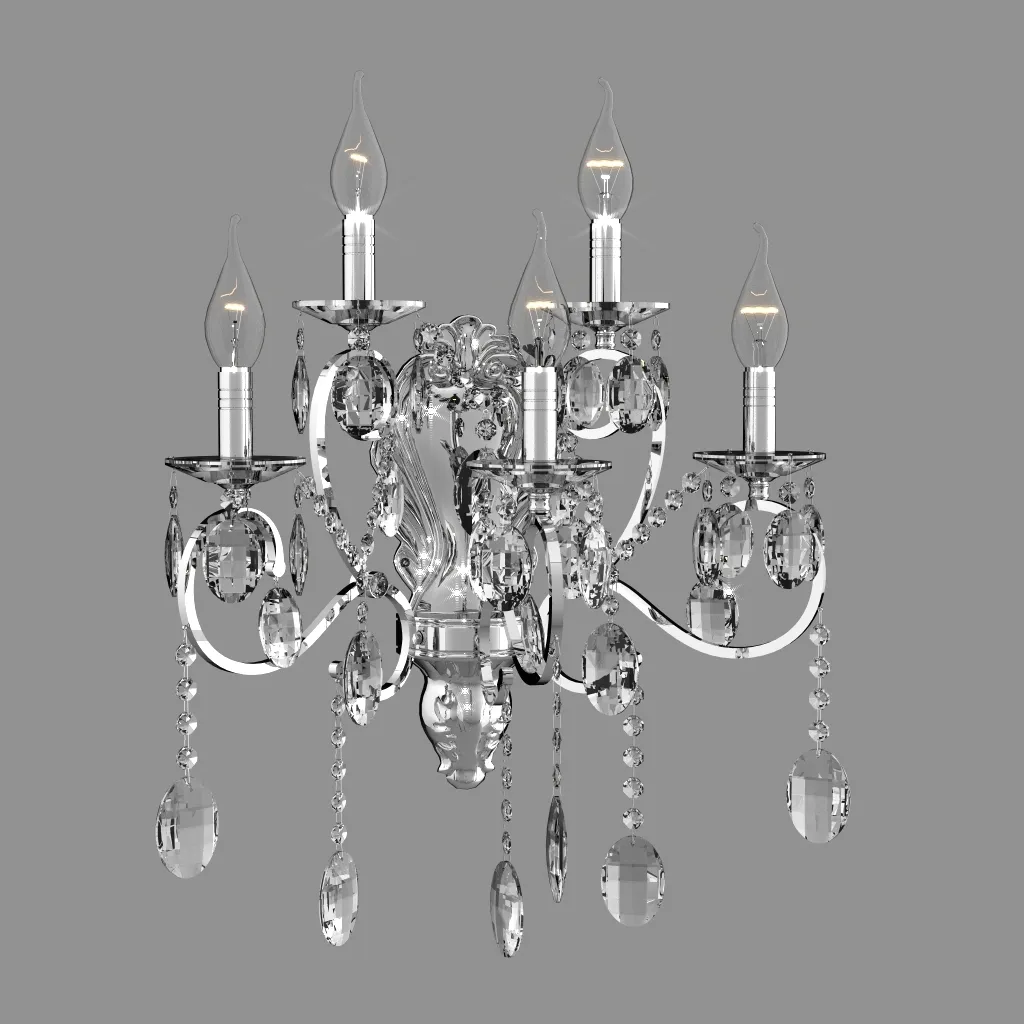 lighting - Bra with crystal Bogate  2535 Strotskis 3D Model