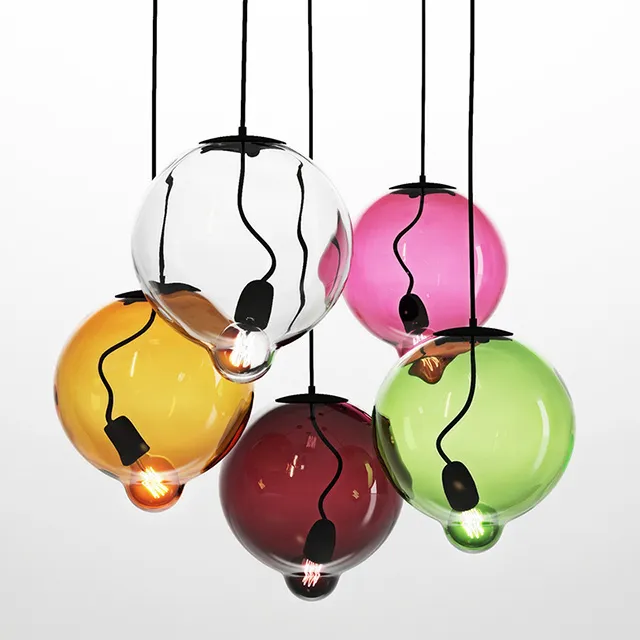 lighting - Cappelinl - Meltdown chandelier 5 3D Model