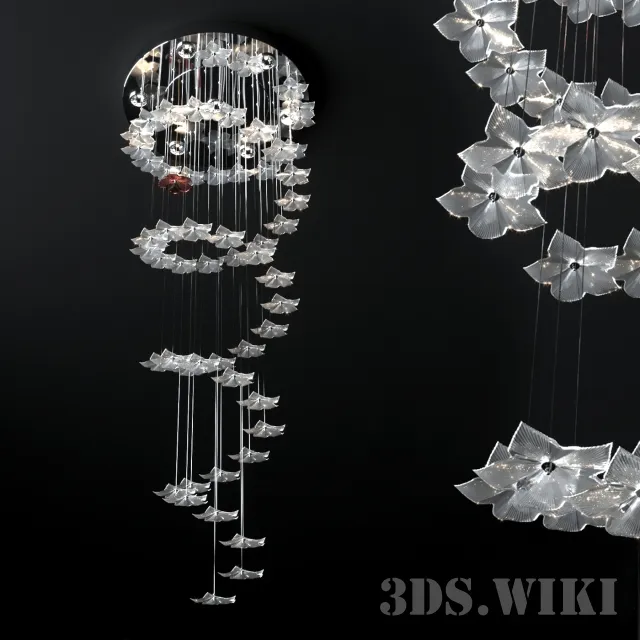 lighting - Ceiling chandelier Oblivion AVMazzega 3D Model