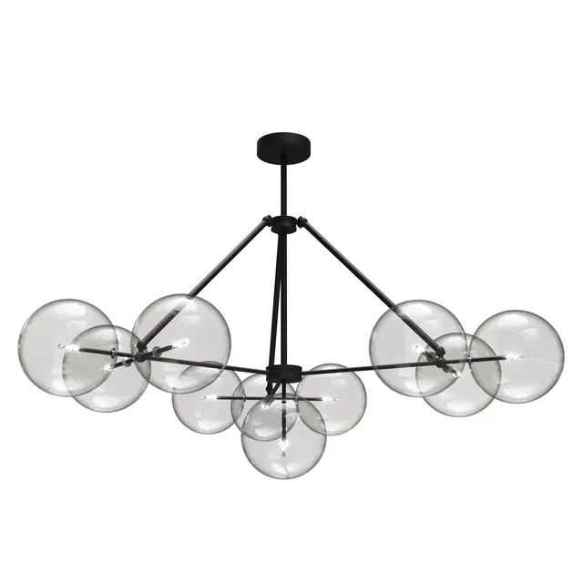 lighting - Ceiling Chandelier Vele Luce Universo VL2052L10 3D Model