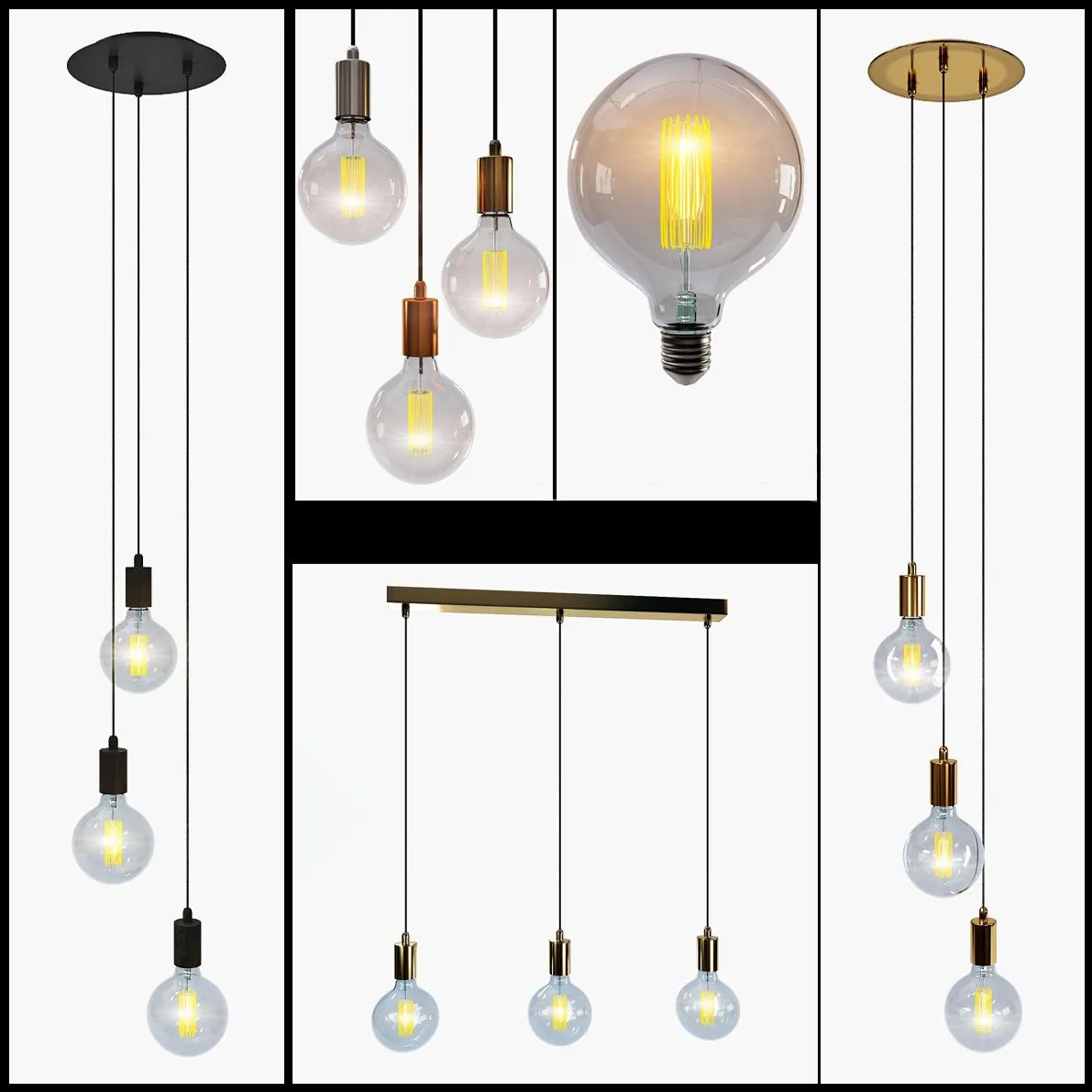 lighting - Ceiling fixtures model SKY from the company Markslojd Sweden 3D Model