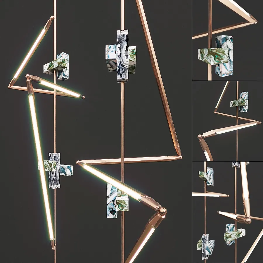 lighting - Ceiling lamp 01 3D Model