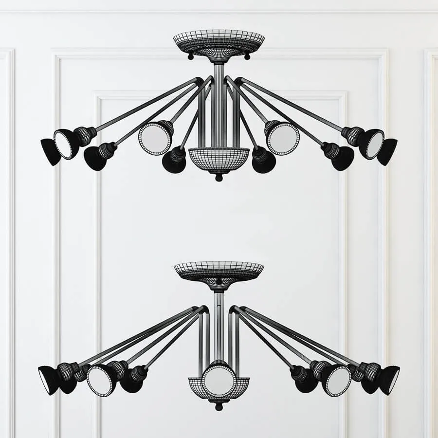 lighting - Ceiling lamp Faletrica Top 10 3D Model