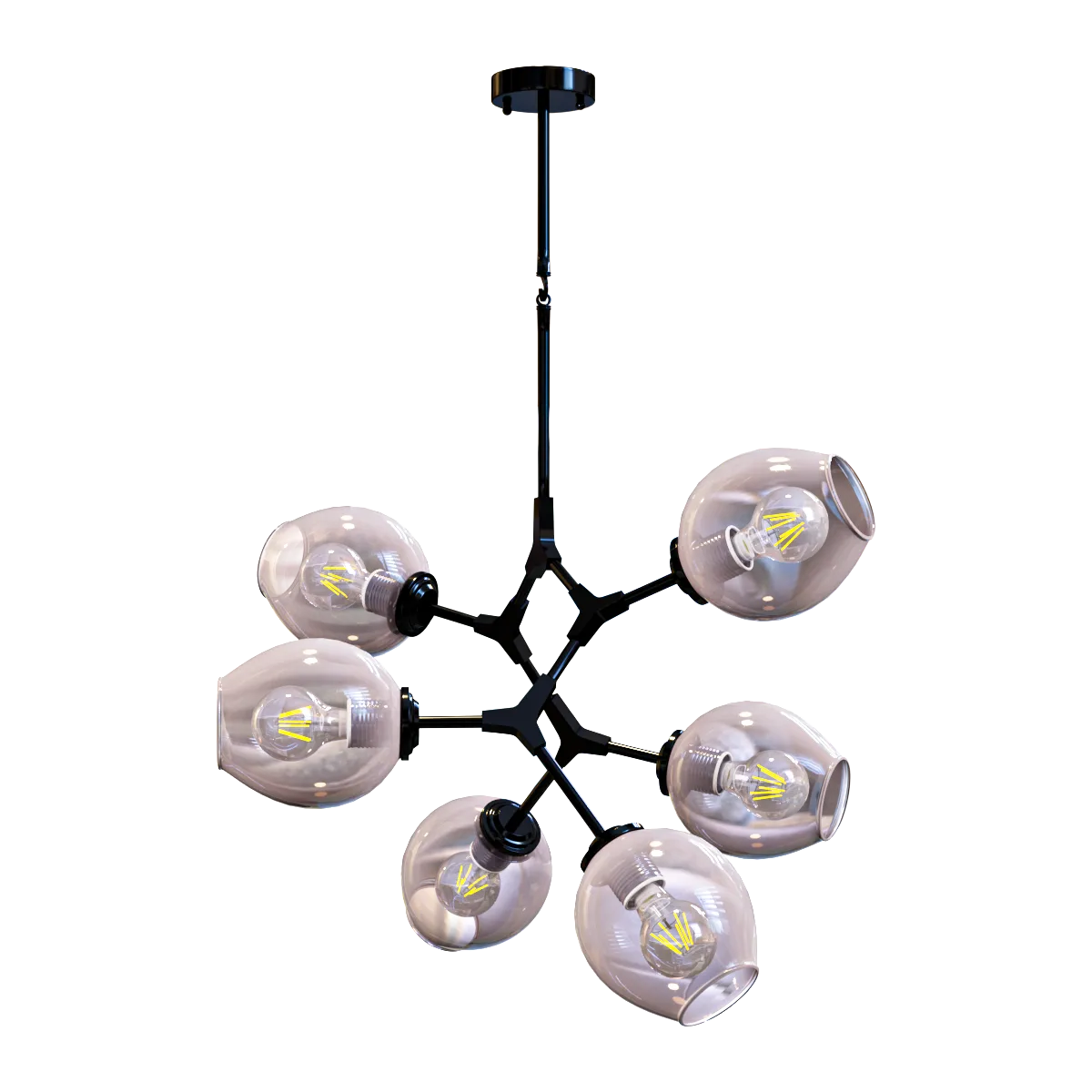 lighting - Ceiling lamp Favourite Bolos 1742-6P 3D Model
