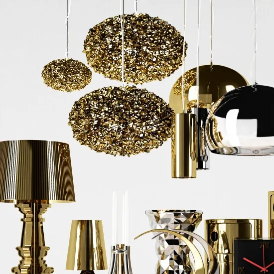 lighting - Ceiling lamp Kartell 3D Model