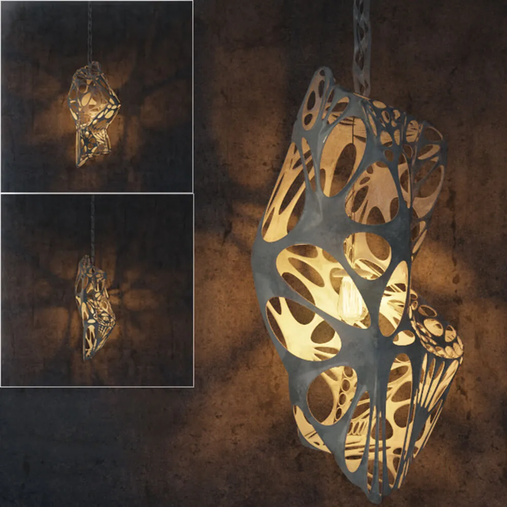 lighting - Ceiling lamp with a unique design 3D Model