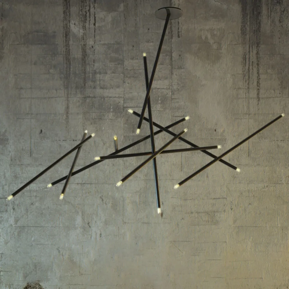 lighting - Ceiling led chandelier 3D Model