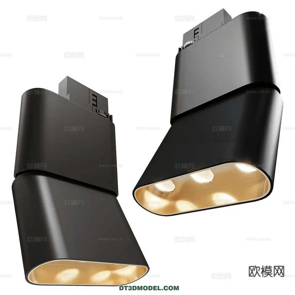 LIGHTING - CEILING LIGHT - 3D Model For Interior Design - 1210