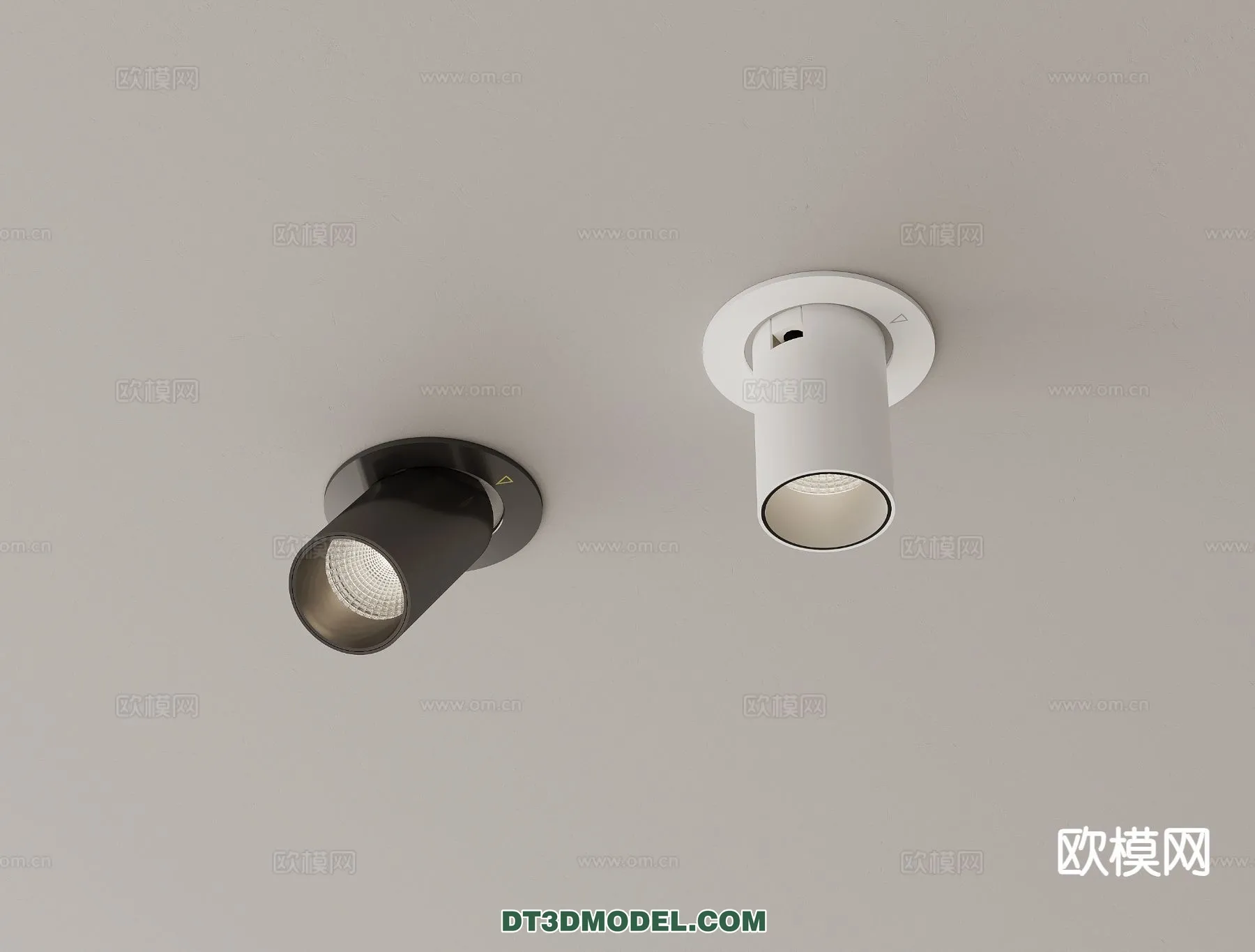 LIGHTING - CEILING LIGHT - 3D Model For Interior Design - 1213