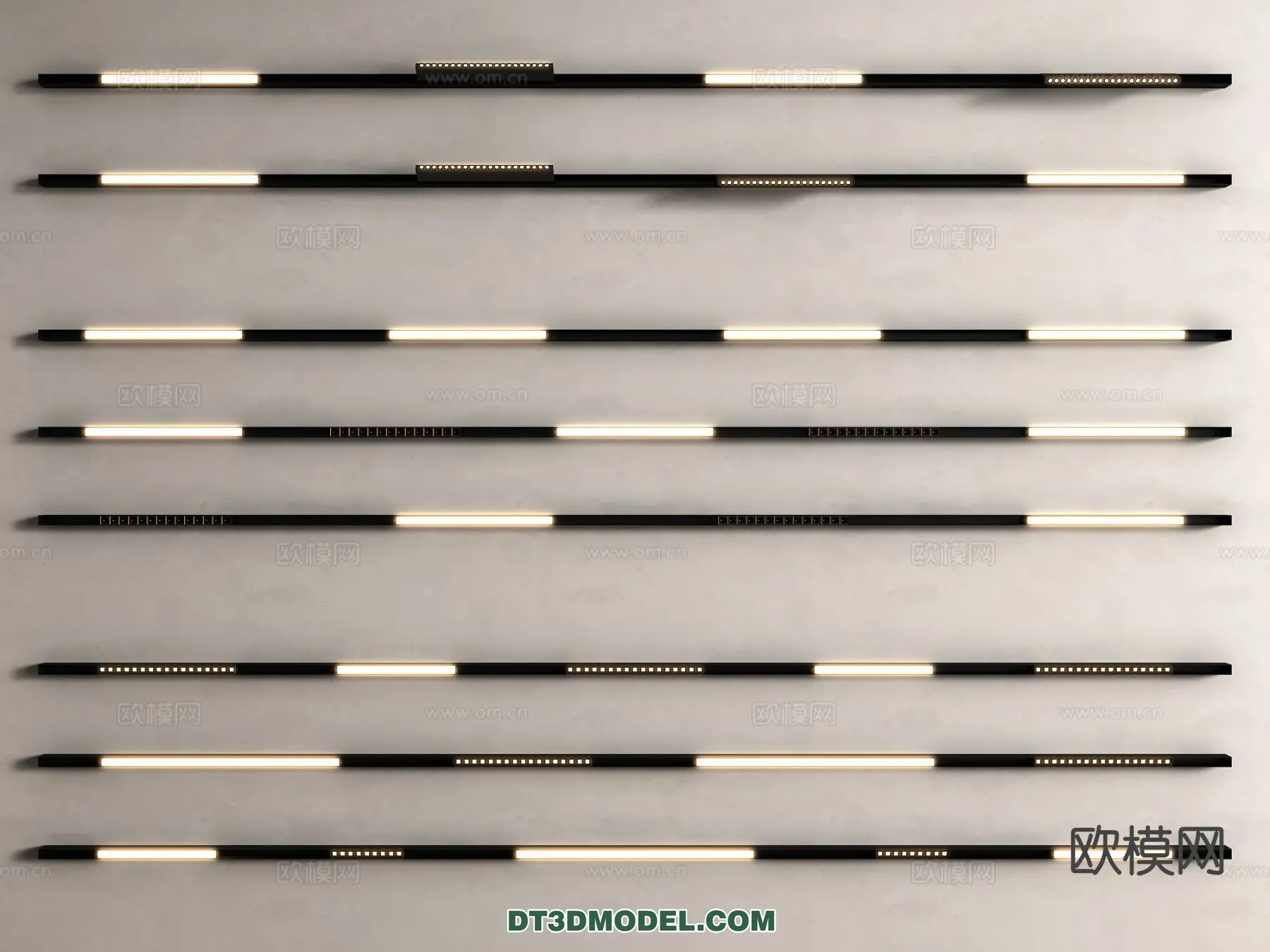 LIGHTING - CEILING LIGHT - 3D Model For Interior Design - 1228