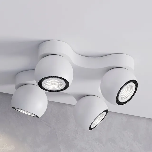 lighting - Ceiling light odeon light 3536  4CL 3D Model