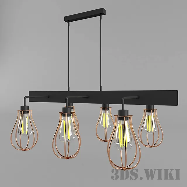 lighting - Chandelier ALDEX 960K / L 3D Model