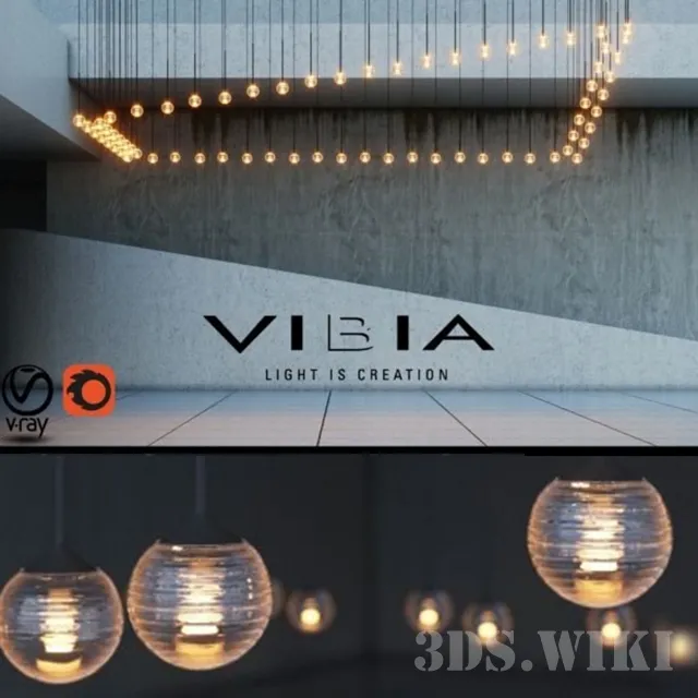 lighting - Chandelier Algorithm 3D Model